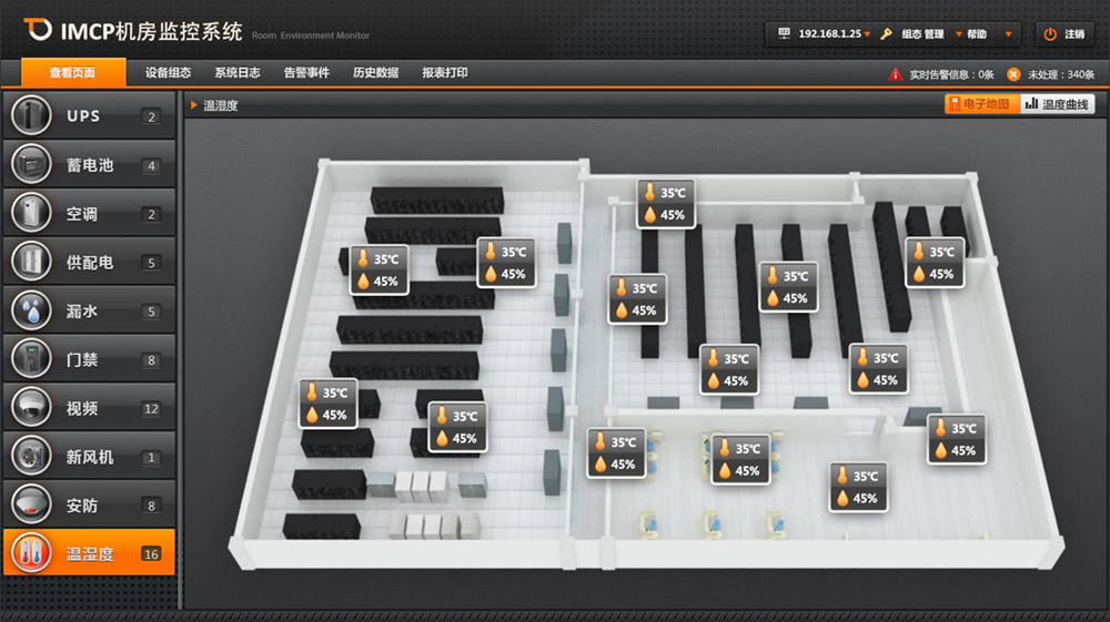 小型机房动环监控系统解决方案